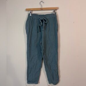 SO Men's Teal Drawstring Joggers